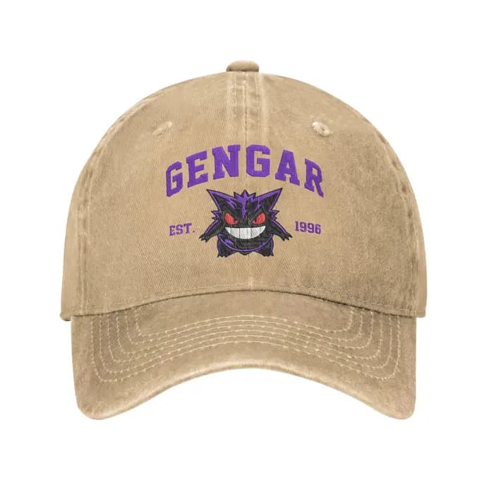 Casquette de baseball Gengar Kawaii pour hommes et femmes