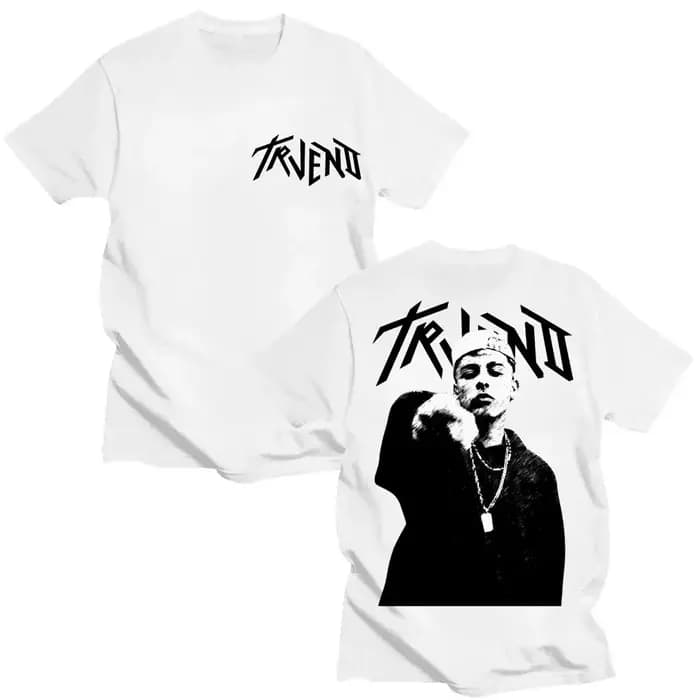 Rappeur Trueno Album Tour 2025 graphique t-shirt hommes mode Hip Hop rétro à manches courtes coton surdimensionné T-shirts homme Streetwear