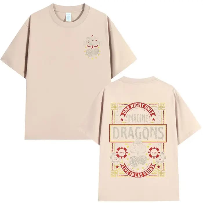 Rock Band Imagine Dragons Album de musique T-shirt mode Hip Hop
