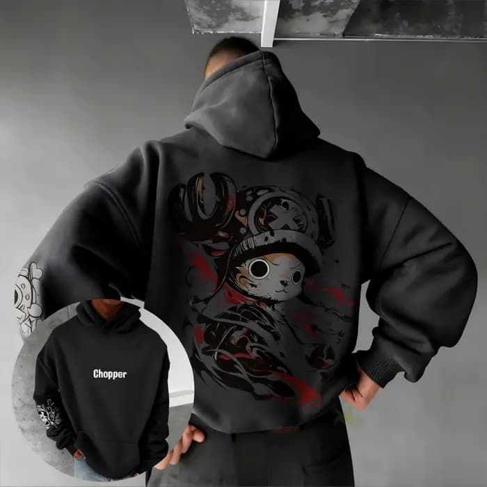 Sweat à capuche une pièce Chopper pour hommes et femmes