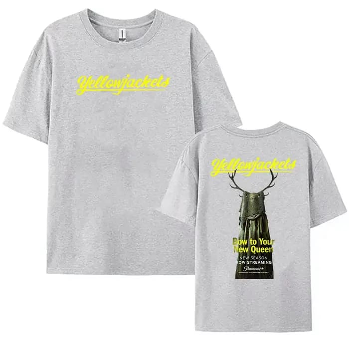 Vêtements graphiques série TV Yellowjackets impression T-shirt coton été femmes hommes t-shirts Hip Hop unisexe