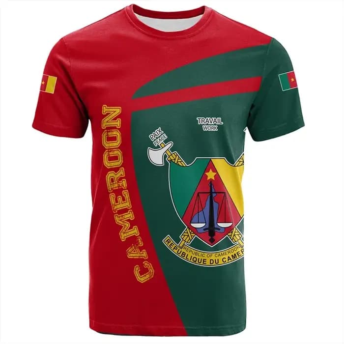 T-shirt graphique imprimé en 3D pour hommes et enfants
