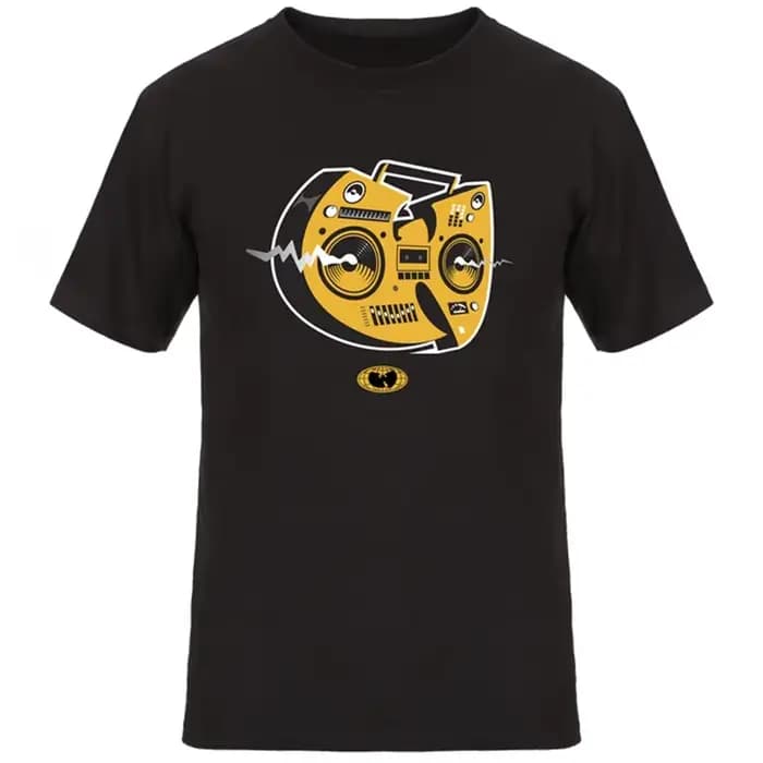 T-Shirt classique jaune du groupe de rap légendaire Wu Tang Band