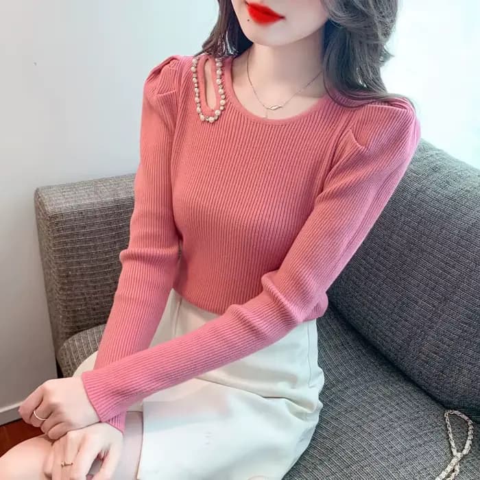 Chemise de Base à manches bouffantes pour femmes