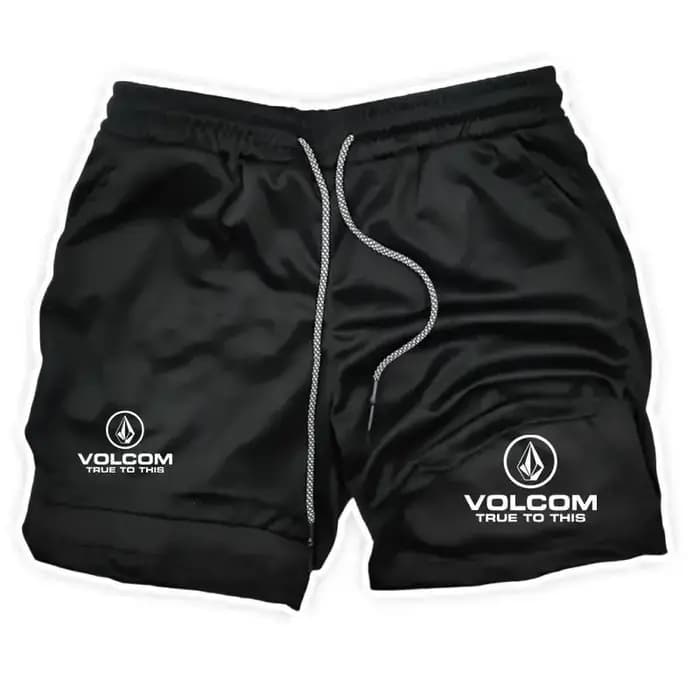 Short de sport imprimé 2-en-1 pour homme VOLCOM