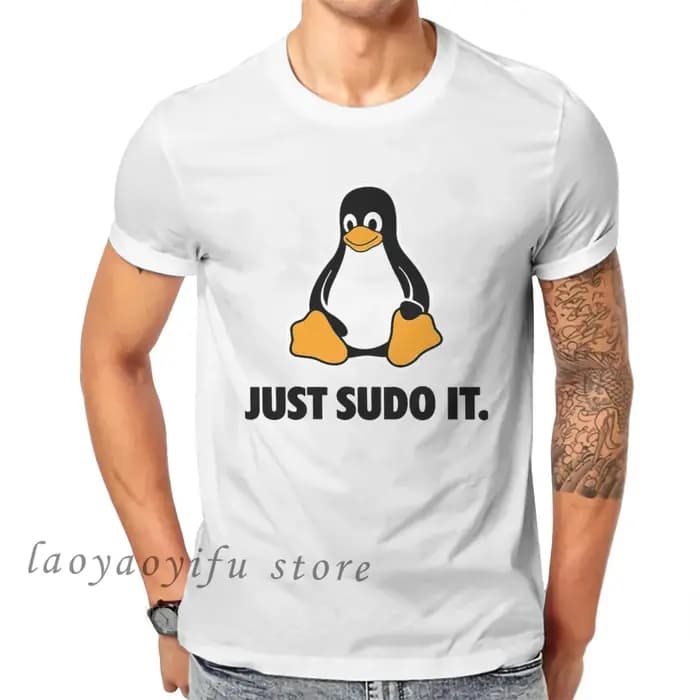 Hommes vêtements juste Sudo It t-shirt drôle