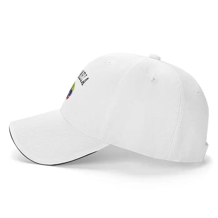 Casquette de baseball décontractée imprimée drapeau colombien