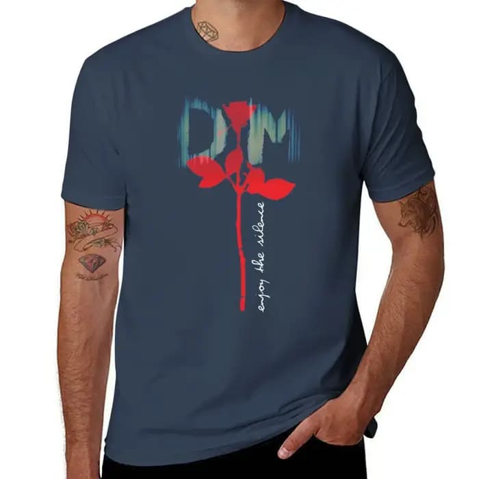 2025 JLVGL201 DM Depeche Mode modèle violateurs profiter de la tranquilité T-Shirt vêtements élégants