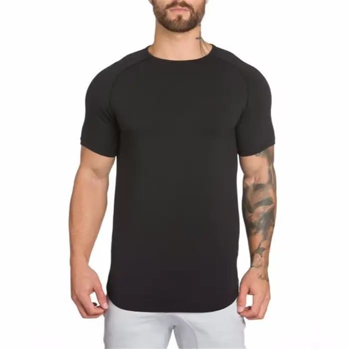 T-shirt à manches courtes et col en V pour homme