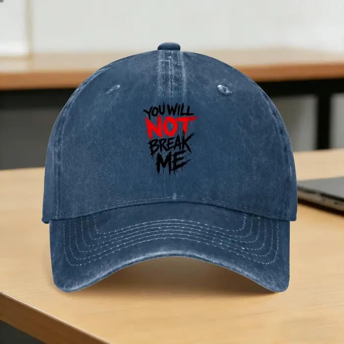 Casquette de baseball décontractée Dungeon Crawler Carl You Will Not Break Me