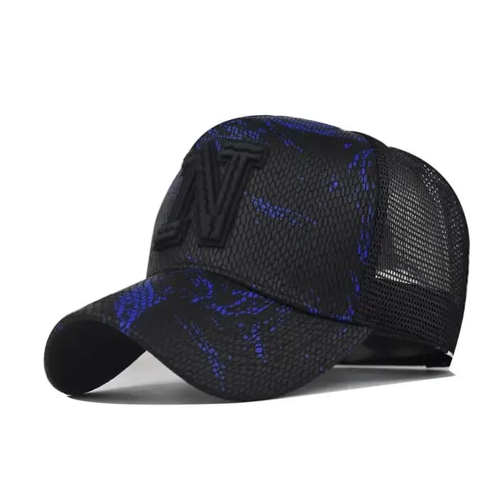 Casquettes de baseball brodées en maille pour hommes