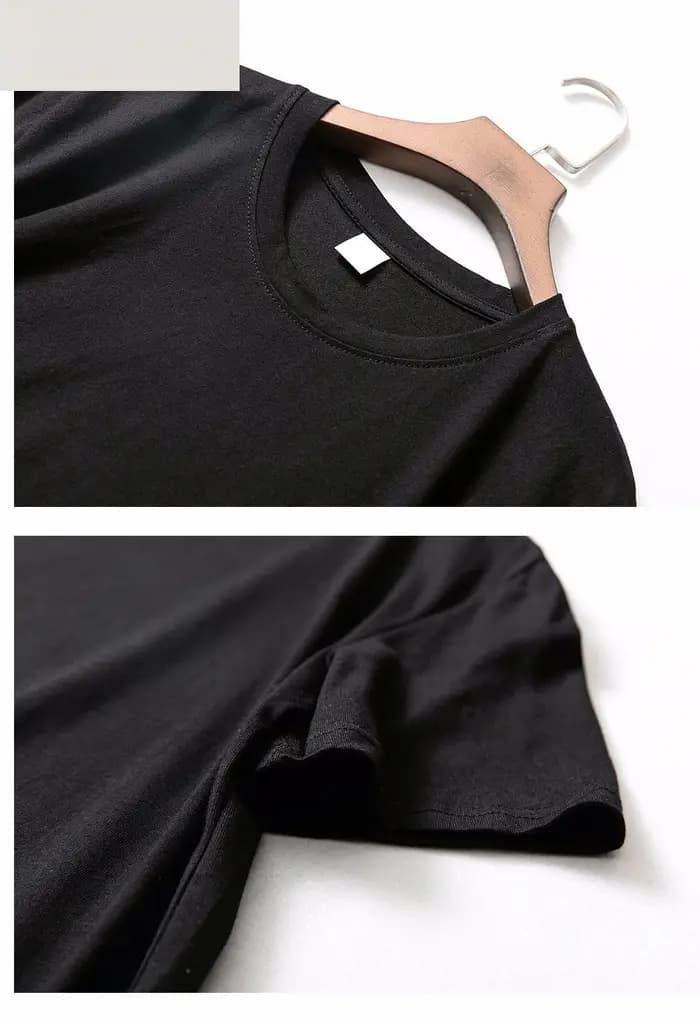 Burton Underhill t-shirt 2 couleurs décontracté col rond ample été