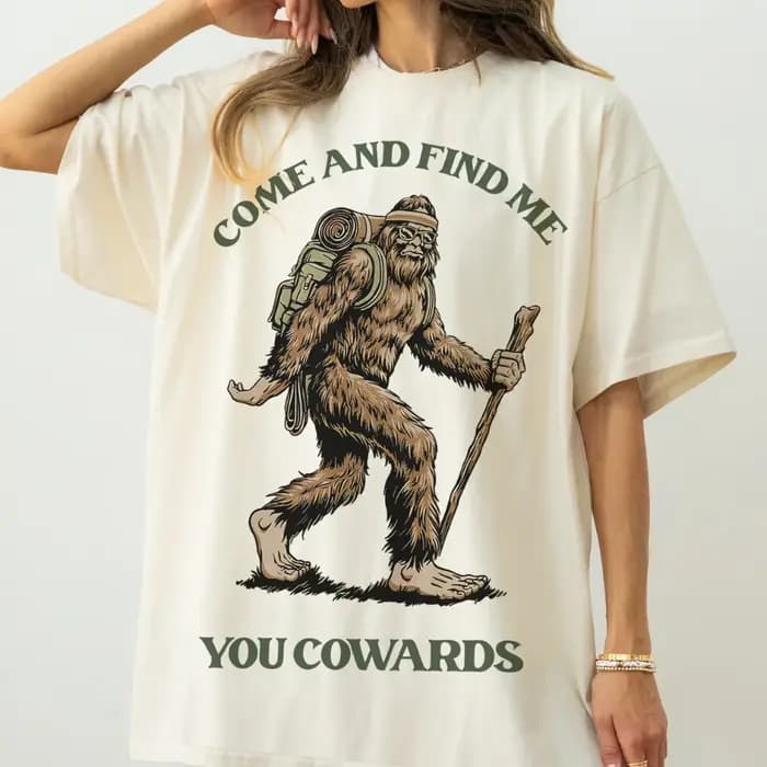 T-shirt amusant Bigfoot