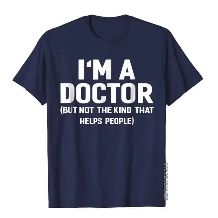 T-shirt "je suis un médecin"