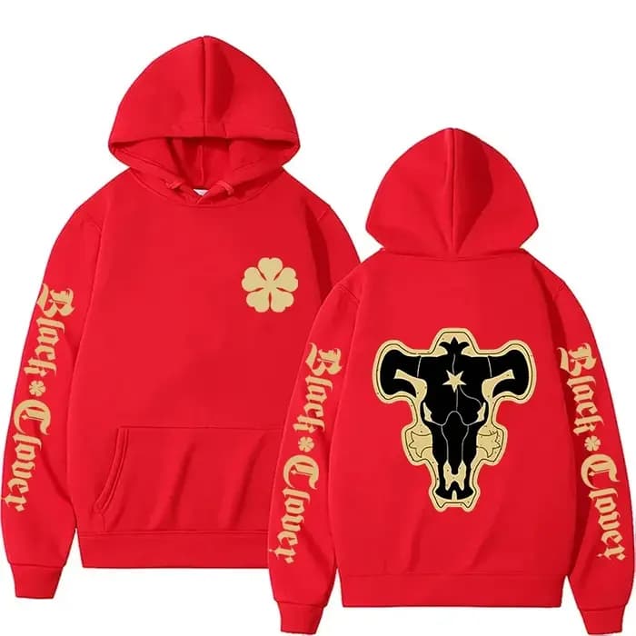 Sweat à capuche tendance imprimé Black Bull
