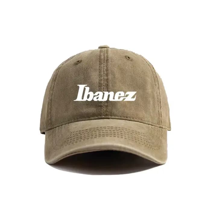 Ibanez casquettes de Baseball chapeaux en détresse Fans de musique casquette Hip Hop hommes femmes rétro en plein air