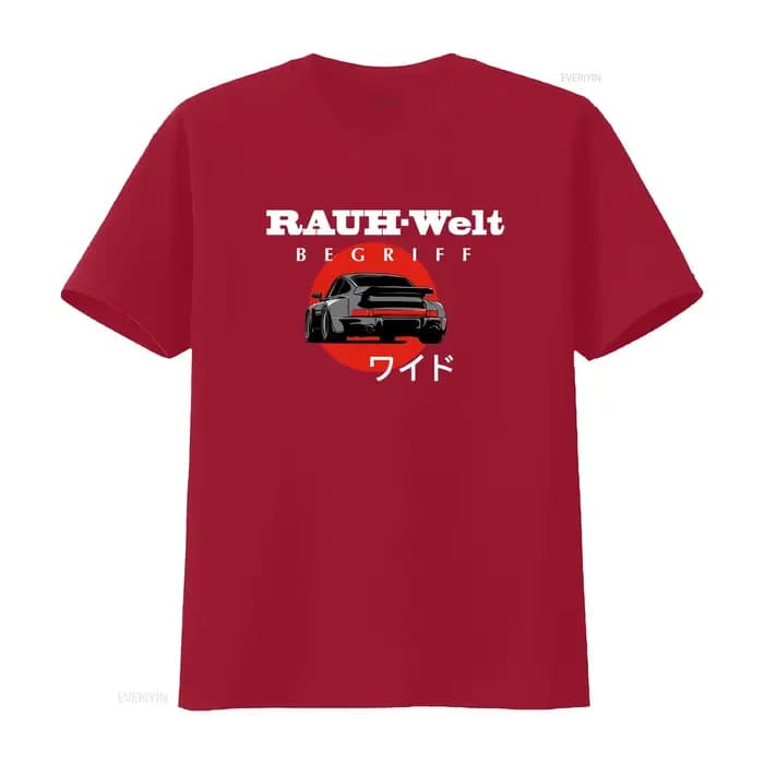 T-shirt unisexe RWB RAUH WELT BEGRIFF avec logo