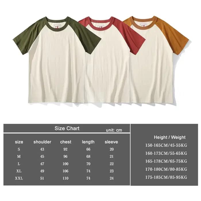 Akkad Kuti 2024 Style rétro japonais homme col rond manches Raglan t-shirts étudiant décontracté bonne Collocation t-shirt 100% coton