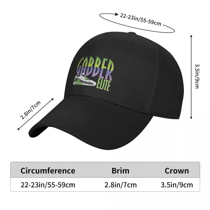 Gabber Elite casquette de Baseball Streetwear chapeau d'été Hip Hop