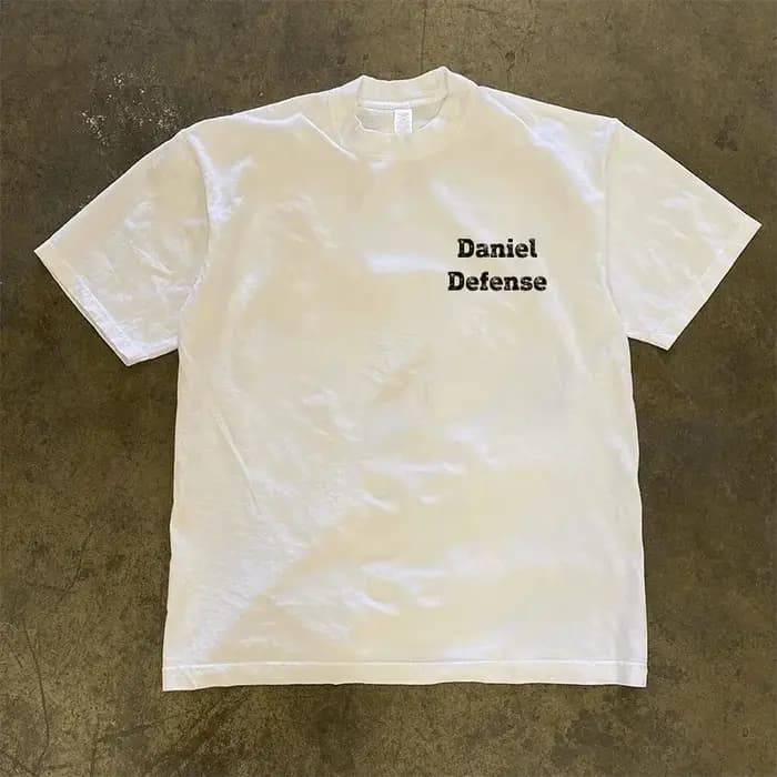 Graphique pour hommes en Daniel Defense MK18 T-Shirt 100% coton évacuant la transpiration respirant de haute qualité