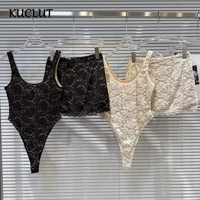 KUCLUT 2026 mode nouveaux articles col en v coupe ajustée une pièce gilet Camisole pour les femmes