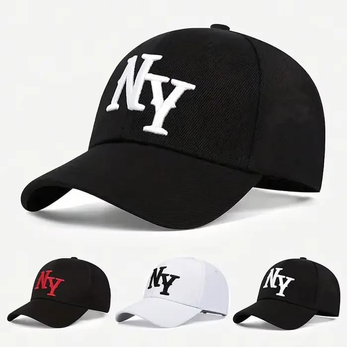 Casquette de Baseball brodée de lettres NY NEW YORK pour hommes