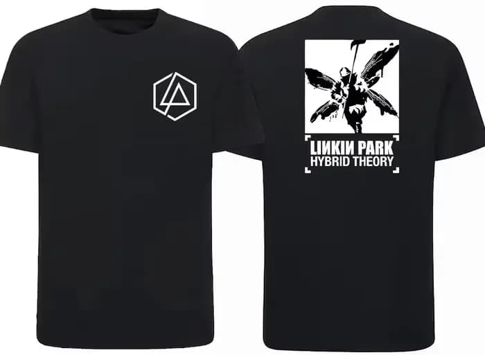 2025 nouveau Linkin Park groupe imprimé graphique T-shirt hommes à manches courtes T-shirt de haute