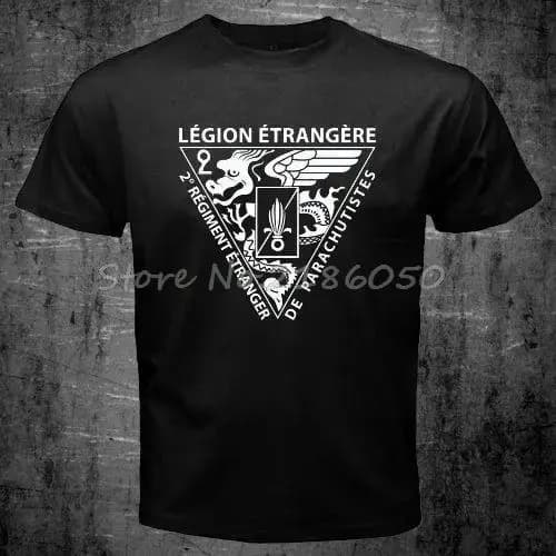 T-shirt en coton Swag des forces spéciales de la légion étrangère française pour hommes