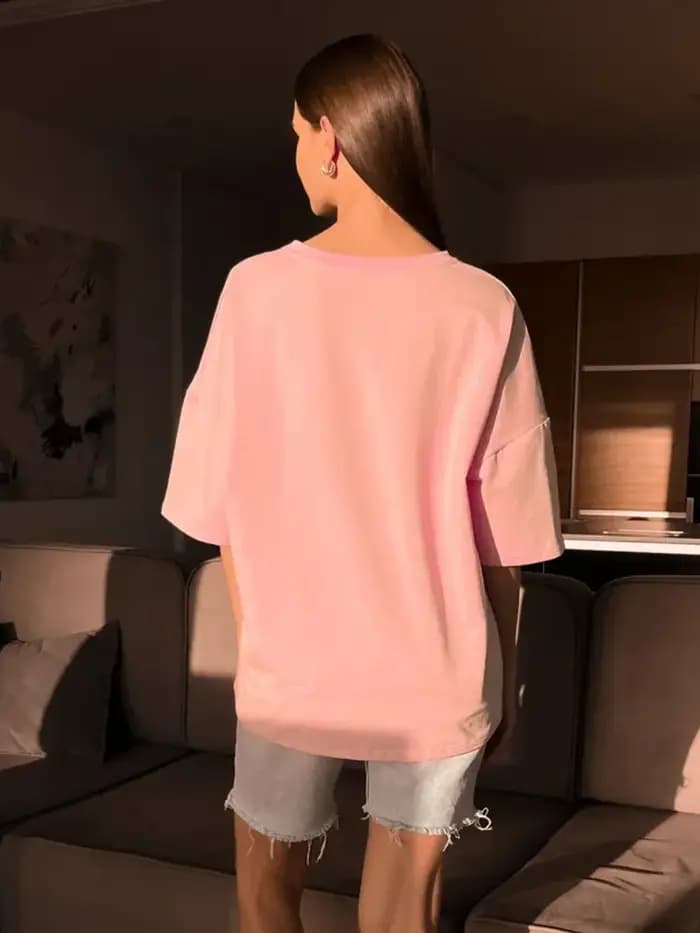 T-shirt à manches mi-longues pour femme