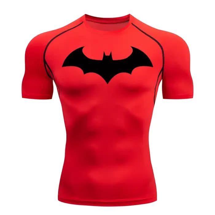 Chemises de Compression graphiques chauve-souris pour hommes