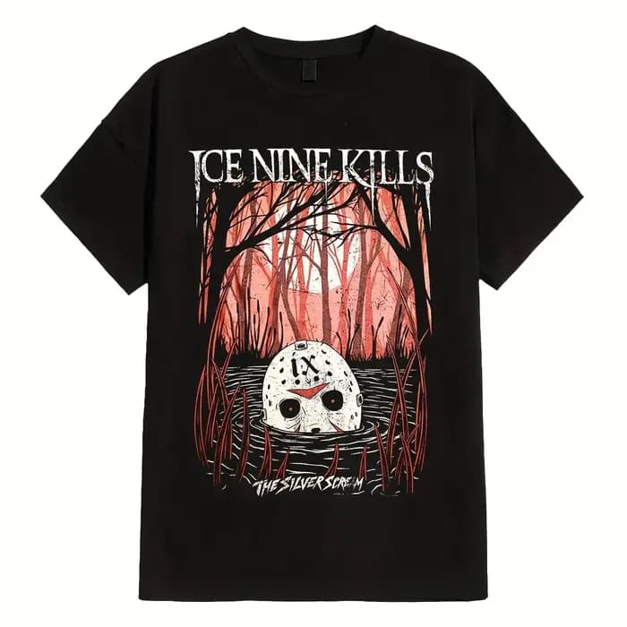Ice Nine Kills Floating T-Shirt décontracté à col rond