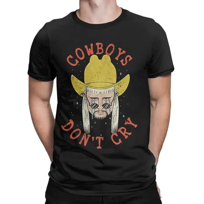 Oliver Tree Cowboys Don't Cry T-shirt pour homme