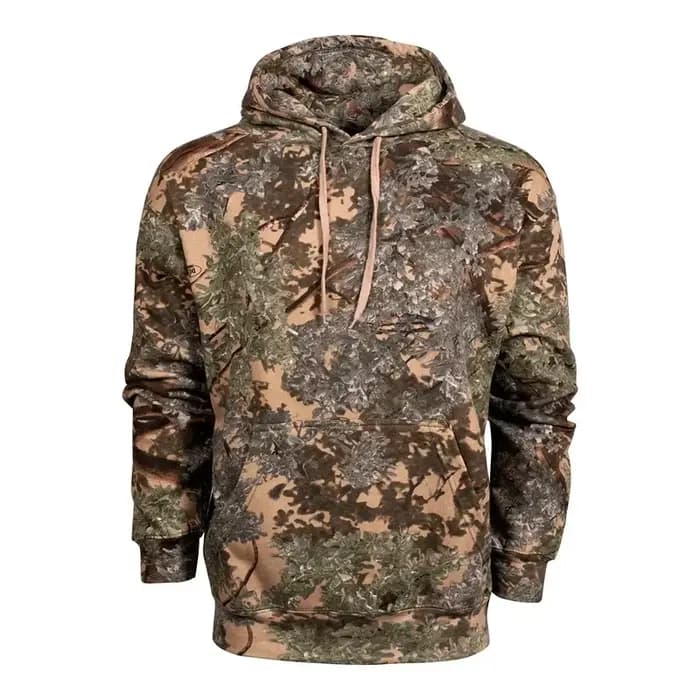 Sweat à capuche graphique camouflage chasse de cerf pour hommes