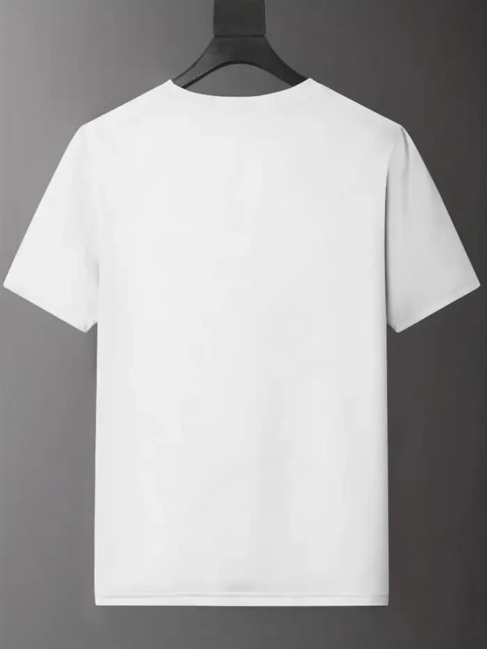 T-shirt unisexe 100 % coton à imprimé drapeau de Monaco