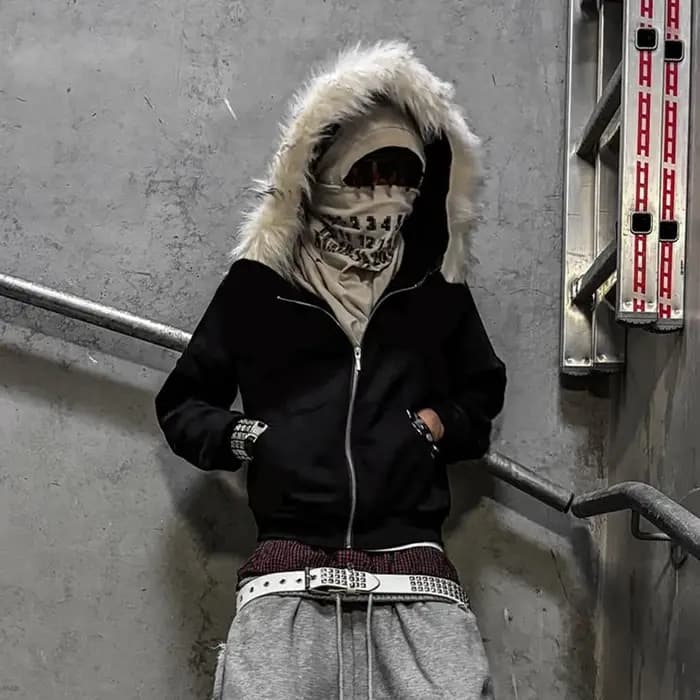 Sweat à capuche à manches longues, chapeau moelleux, couleur unie, décontracté, manteau rétro, tenda