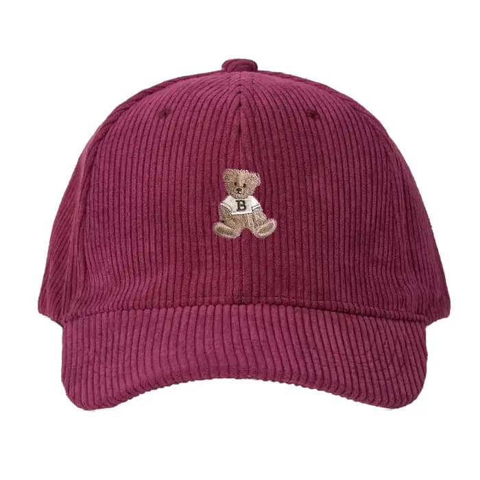 Casquette de Baseball en velours côtelé pour hommes et femmes