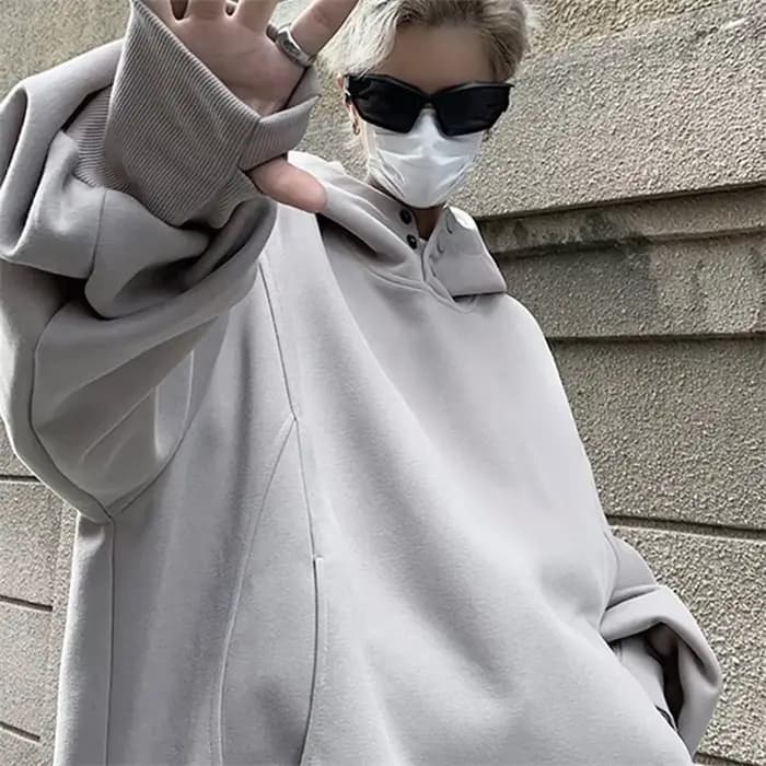 Sweat-shirt à capuche rétro pour hommes