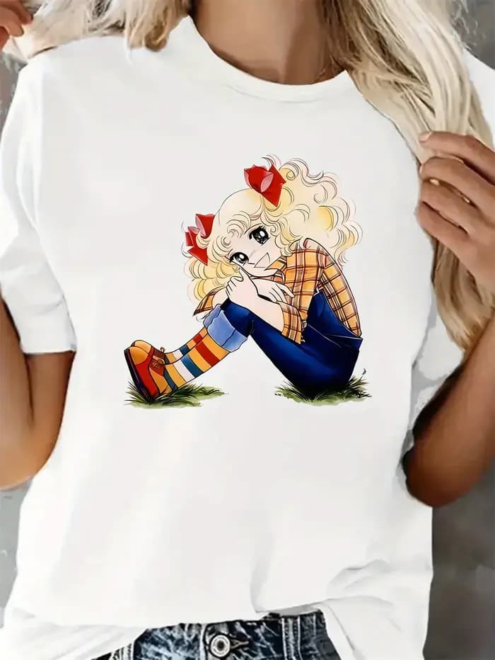 Femmes mignon dessin animé bonbons