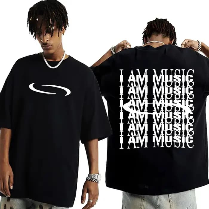 Playboi Carti I AM MUSIC Logo t-shirt Opium Ken Carson Narcissist Tour Rap T-shirts hommes femmes mode Hip Hop