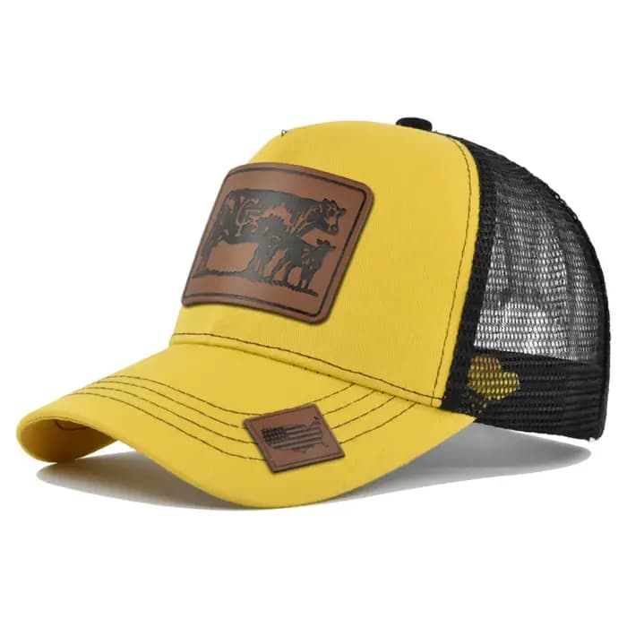 Casquettes de Baseball de luxe taureau Animal hommes femmes casquette Snapback femme mâle Rancher