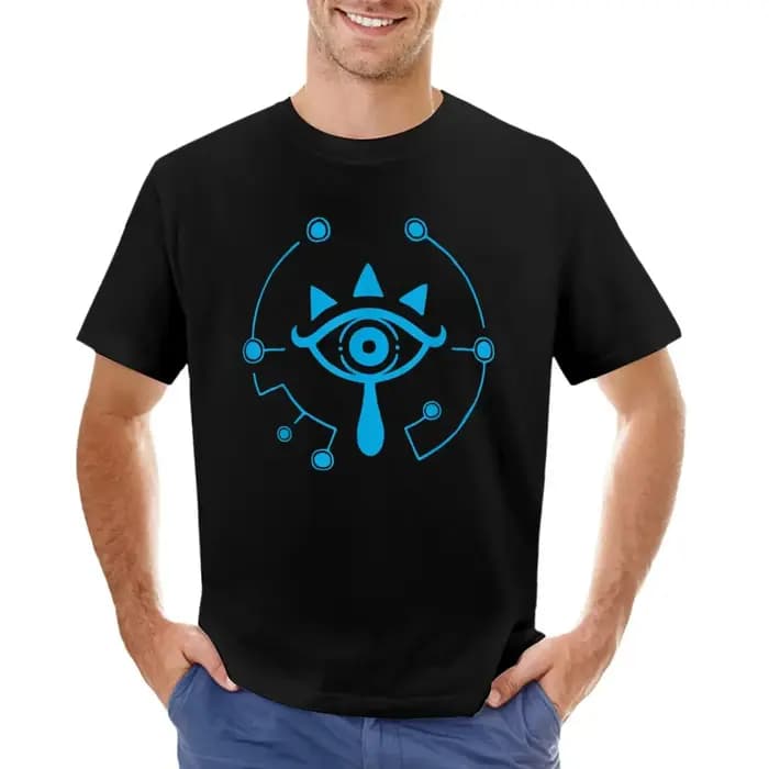 T-shirt noir avec logo pour homme