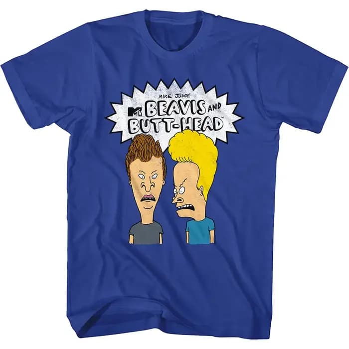 T-Shirt Beavis and Butt-head 100% coton