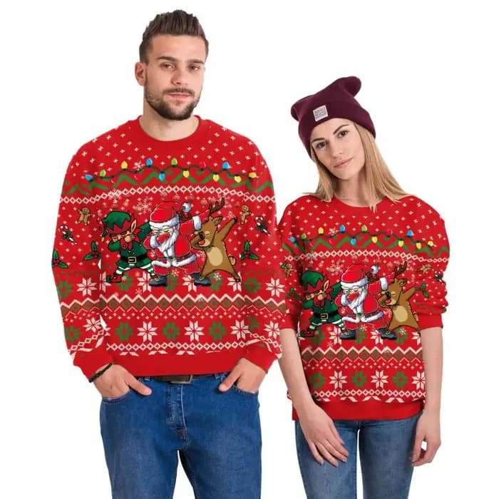 Sweat-shirt drôle de Noël pour femmes