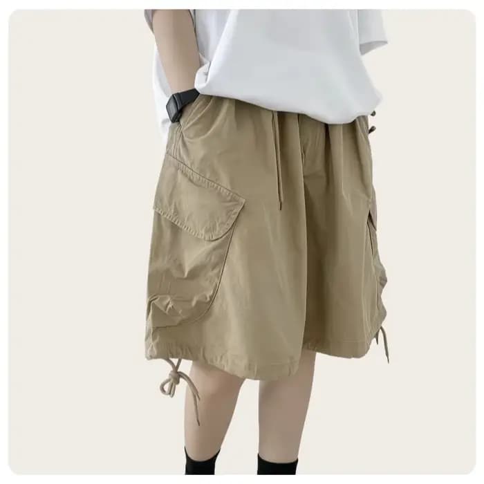 Bermuda Cargo unisexe, Style de rue japonais