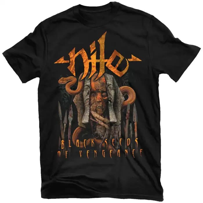 T-shirt graphique Nile Annihilation of The Wicked Rock Band