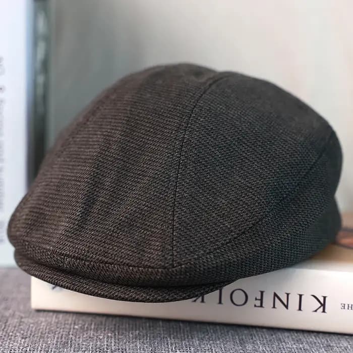 Rétro laine angleterre Style hommes béret chapeau printemps automne décontracté rue gavroche sauvage octogonale conduite
