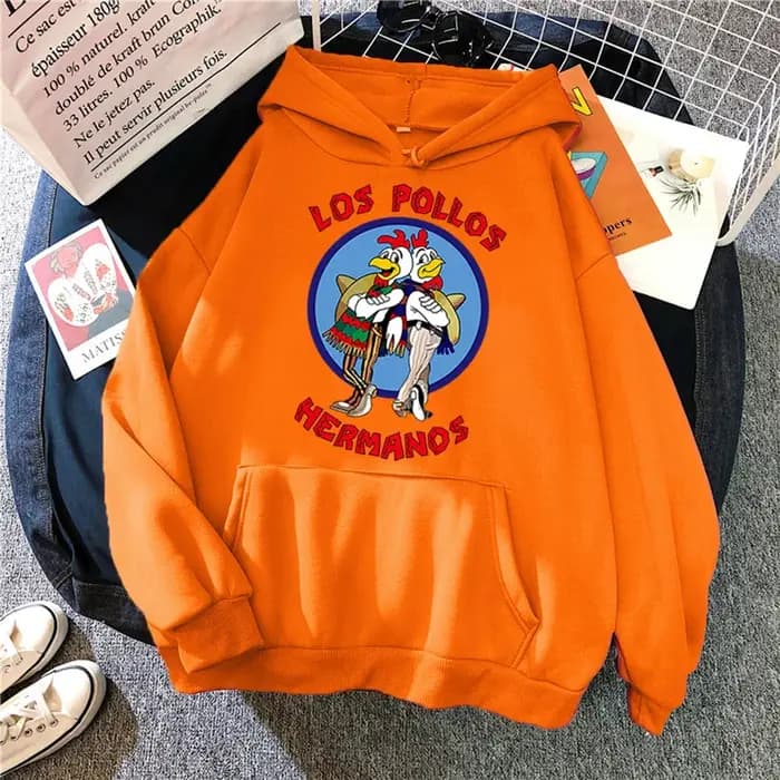 Sweat à capuche imprimé Los Pollos Hermanos