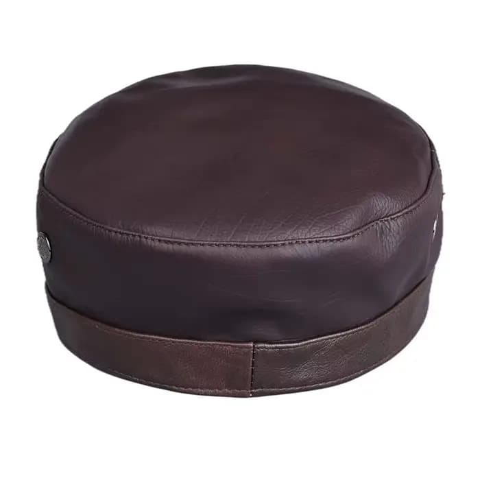 Casquette de Baseball en Cuir group pour Homme