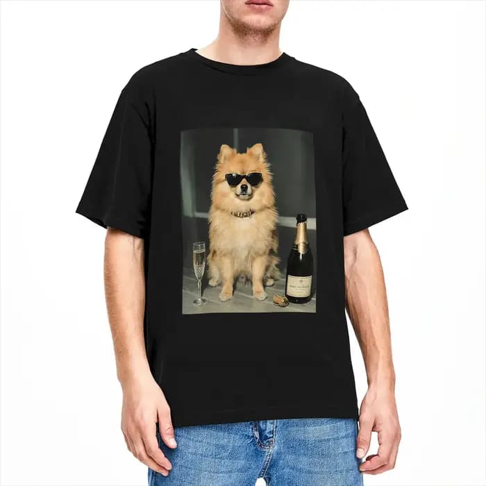 T-shirt streetwear en coton vintage à manches courtes