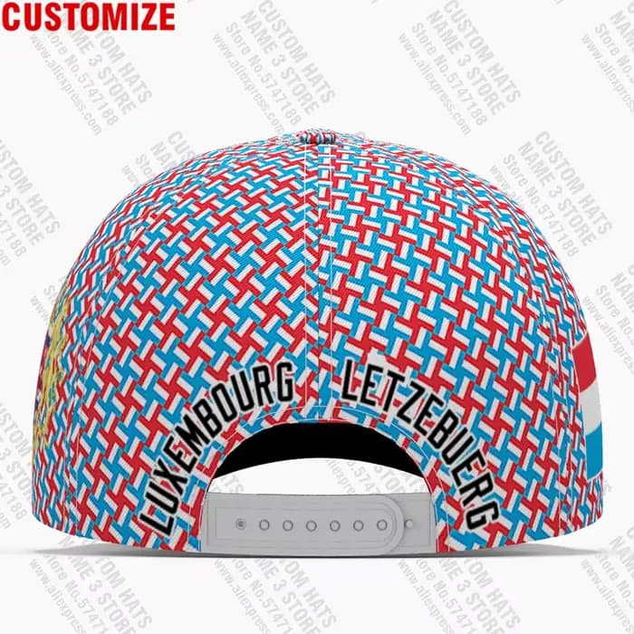 Casquette de Baseball de luxe avec nom Logo de l'équipe